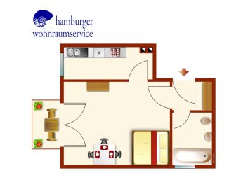 Möblierte Wohnung Altona